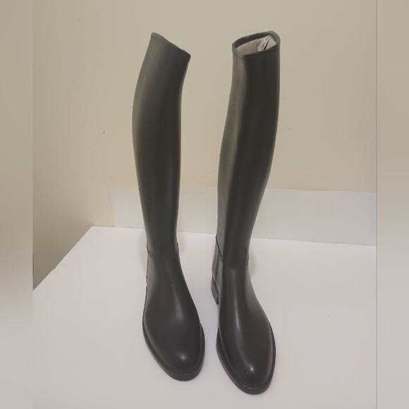Cottage Craft Black Rubber Lined Equestrian Boots Women's Size 39M (8.5 US) - Picture 2 of 15